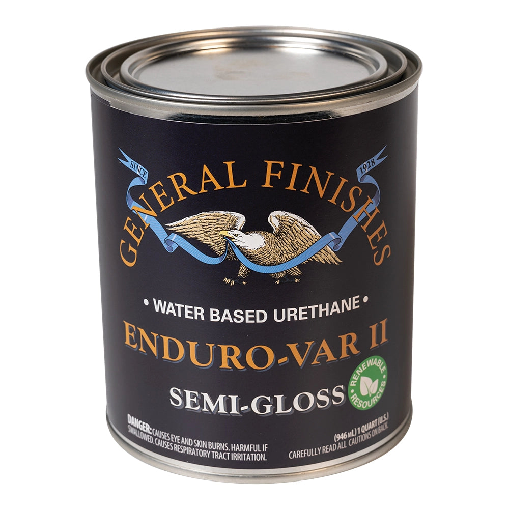 Capa superior Enduro-Var de General Finishes, cuarto de galón