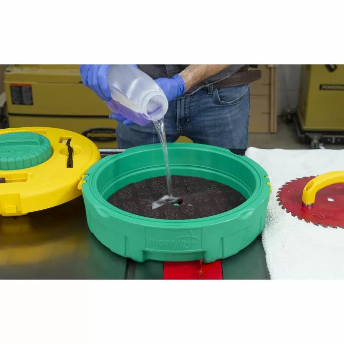 Sistema de limpieza de cuchillas y brocas MicroJIG BladeClean