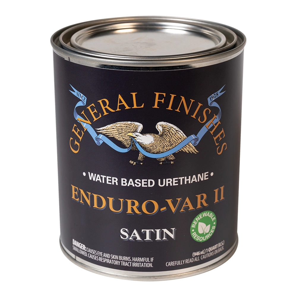 Capa superior Enduro-Var de General Finishes, cuarto de galón