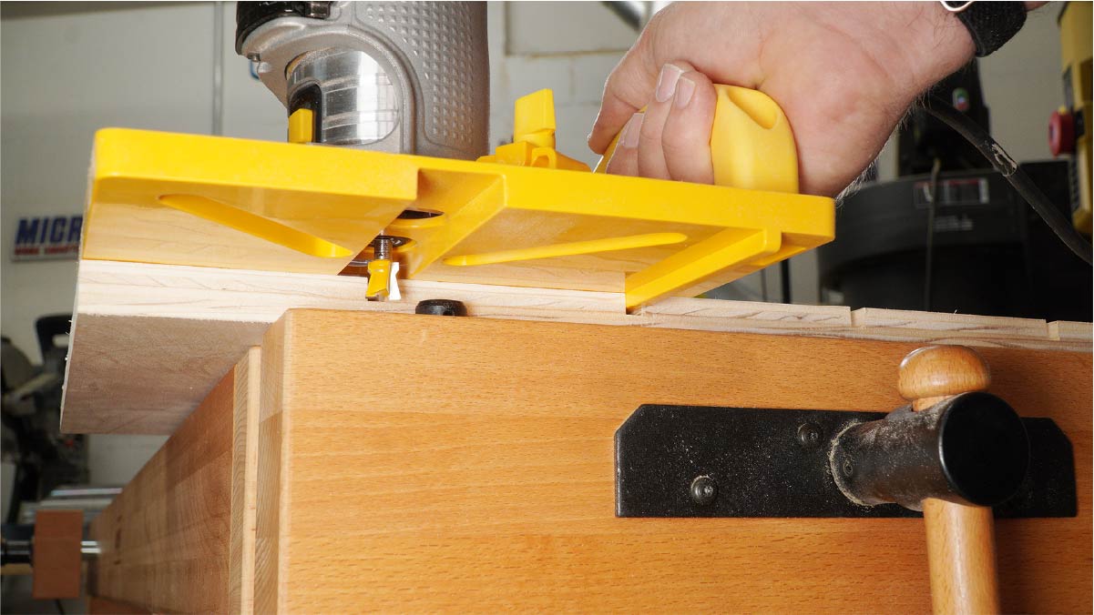 Guía del enrutador MicroJIG MATCHFIT GridRouter