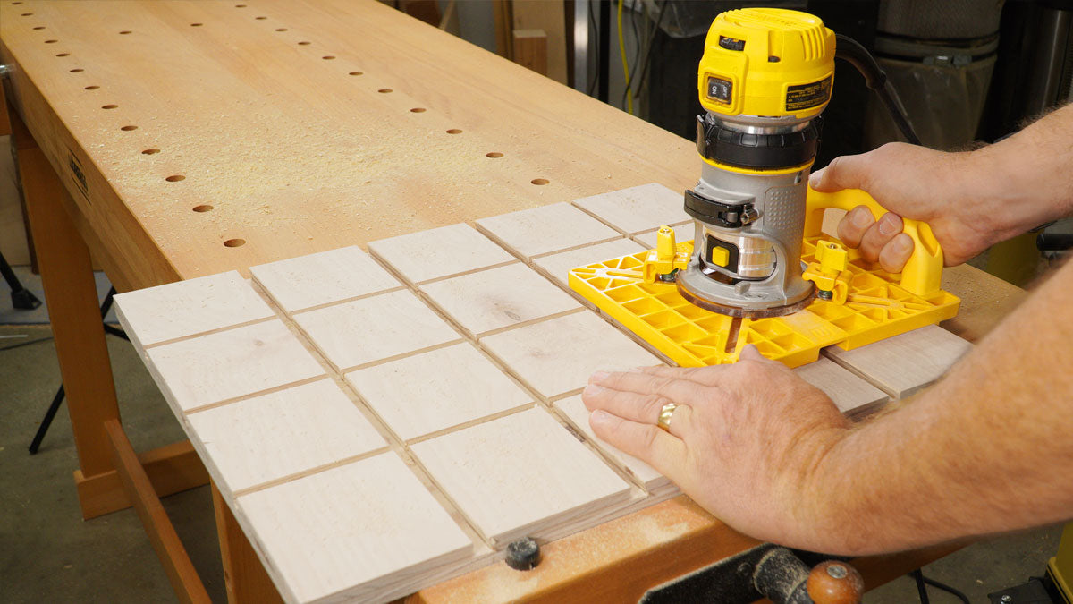 Guía del enrutador MicroJIG MATCHFIT GridRouter