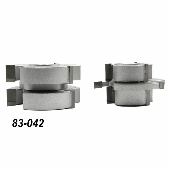 Infinity Tools Interior & Exterior Door 2-Piece Shaper Cutter Sets, 3/4" Bore