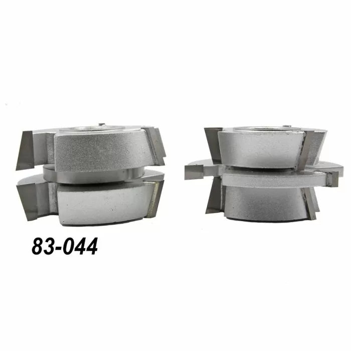 Juegos de cortadores para perfilar rieles y montantes para interiores y exteriores de Infinity Tools, orificio de 3/4"