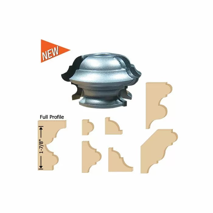 Infinity Tools Shape-Up Multi-Profile Shaper Cutter, 3/4" Bore