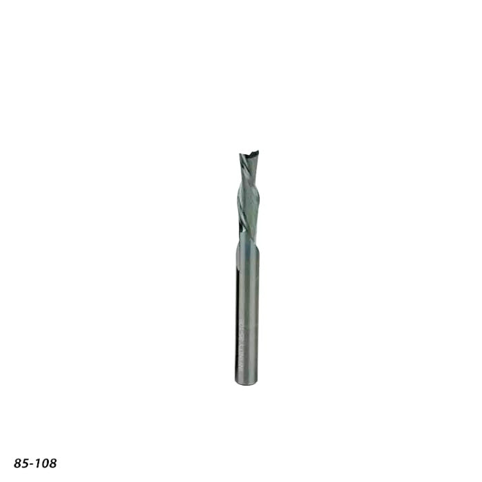 Juegos de brocas espirales de corte descendente de Infinity Tools para cortes de ranura en madera contrachapada