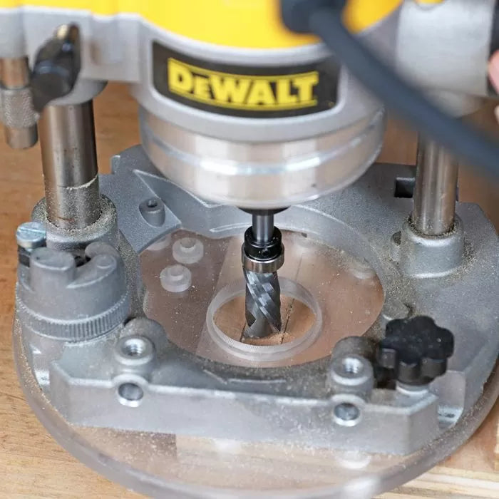 Infinity Tools 2-Pc. Solid Carbide Compression Pattern Cutting Router Bit Set