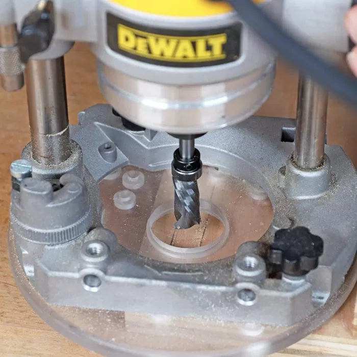 Infinity Tools 2-Pc. Solid Carbide Compression Pattern Cutting Router Bit Set