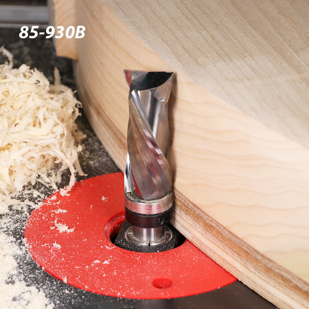 Infinity Tools 2-Pc. Solid Carbide Compression Pattern Cutting Router Bit Set