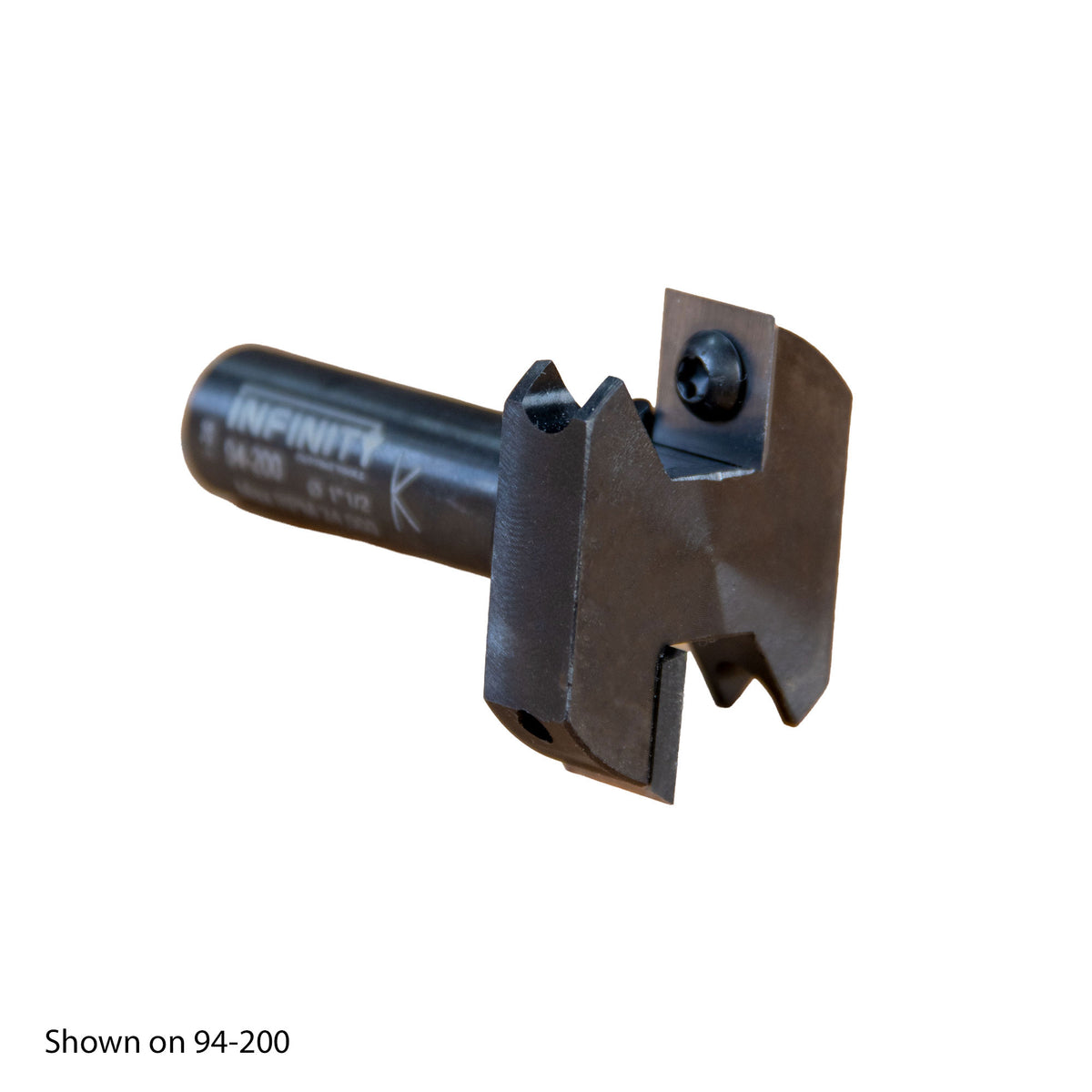 Replacement blade shown on router bit 94-200.