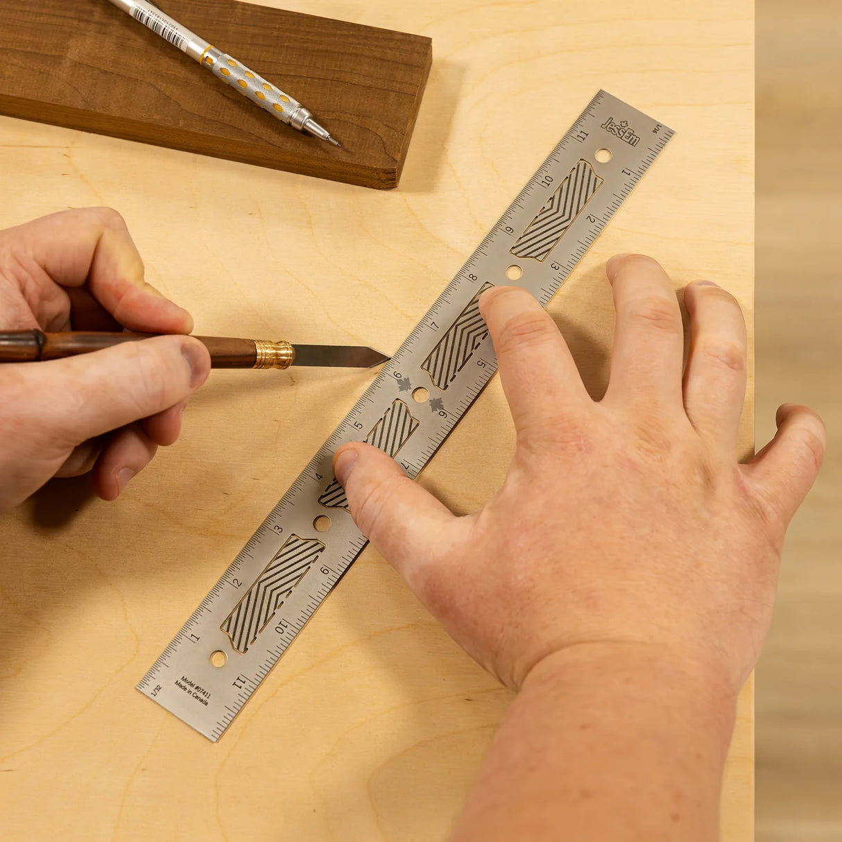 JessEm Stainless Steel Precision Rules