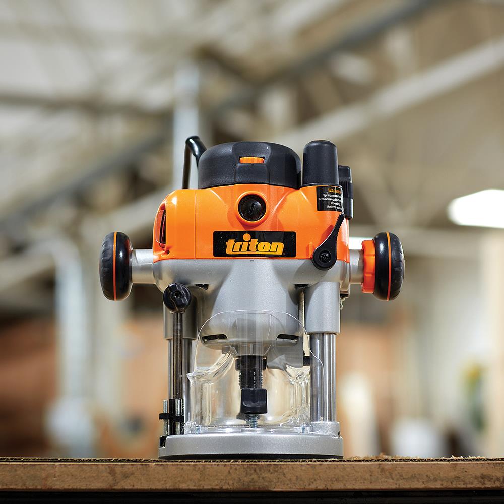 Triton 3-1/4 HP Dual Mode Precision Plunge Router (TRA001)
