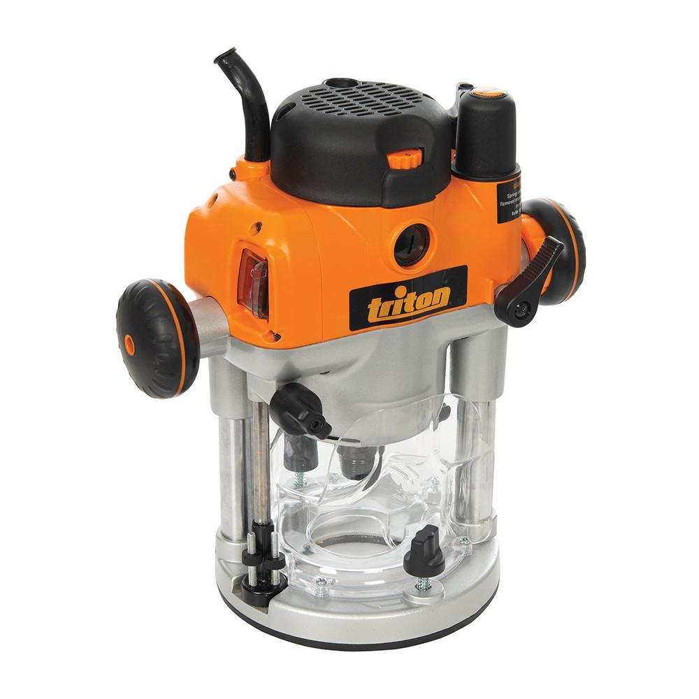 Triton 3-1/4 HP Dual Mode Precision Plunge Router (TRA001)
