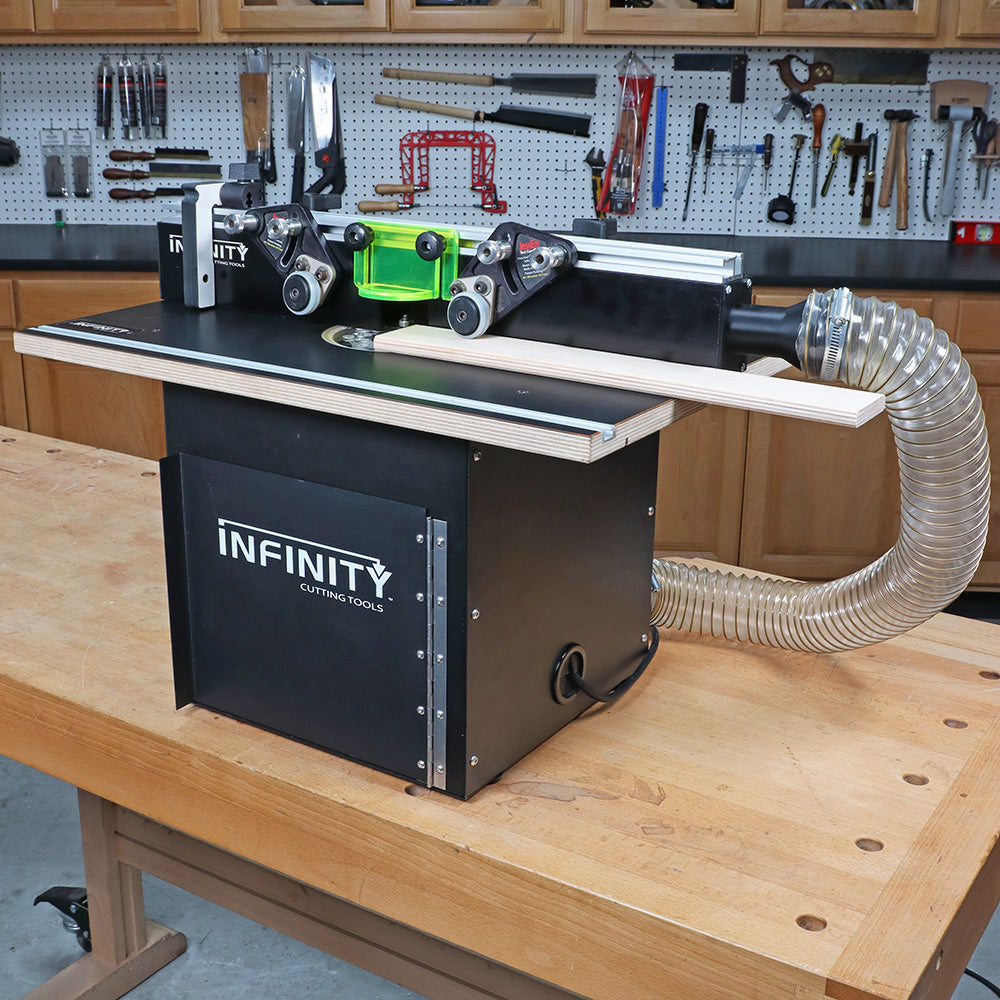 Infinity Tools Portable Router Table System w/Free Bit Set