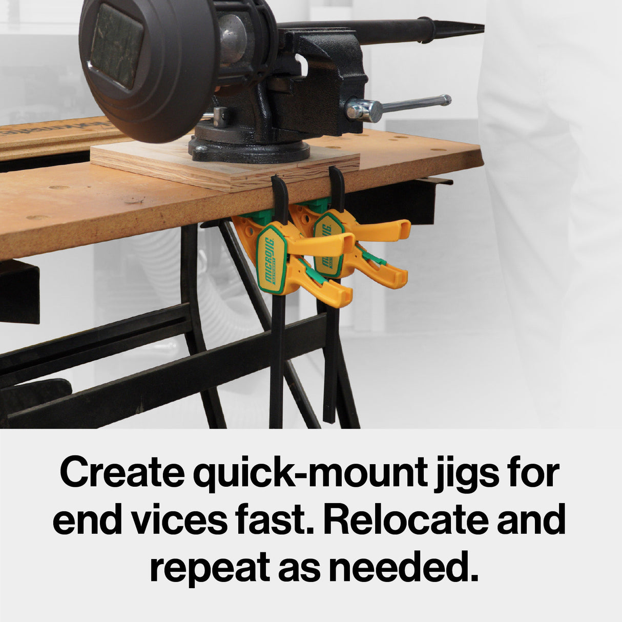 MicroJig MatchFit Grr-Rip Clamps, (Pair)