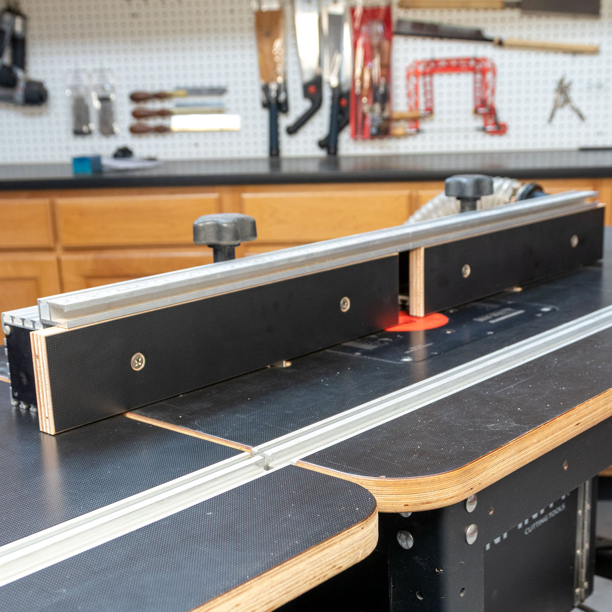 Infinity Tools Router Table Extension Fence Faces, Pair