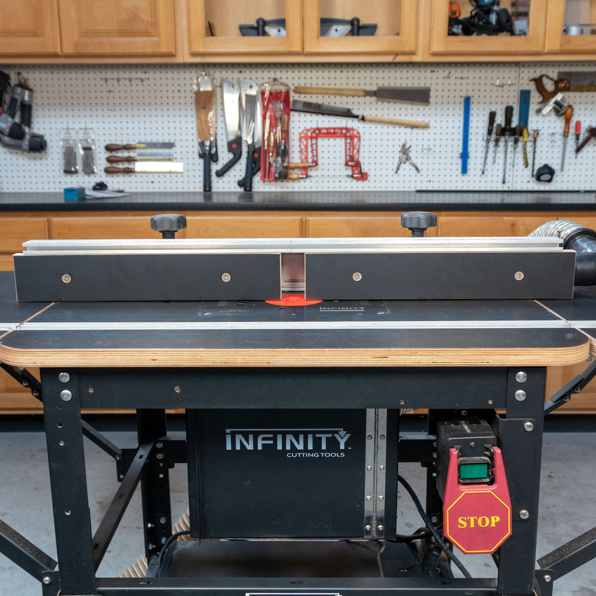 Infinity Tools Router Table Extension Fence Faces, Pair