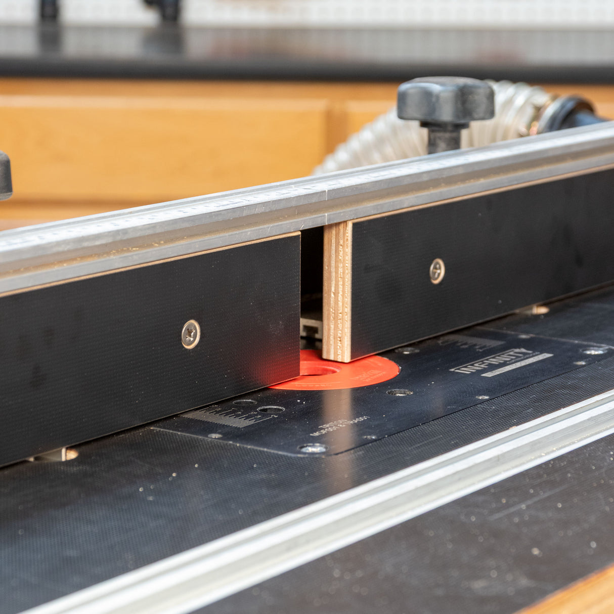 Infinity Tools Router Table Extension Fence Faces, Pair