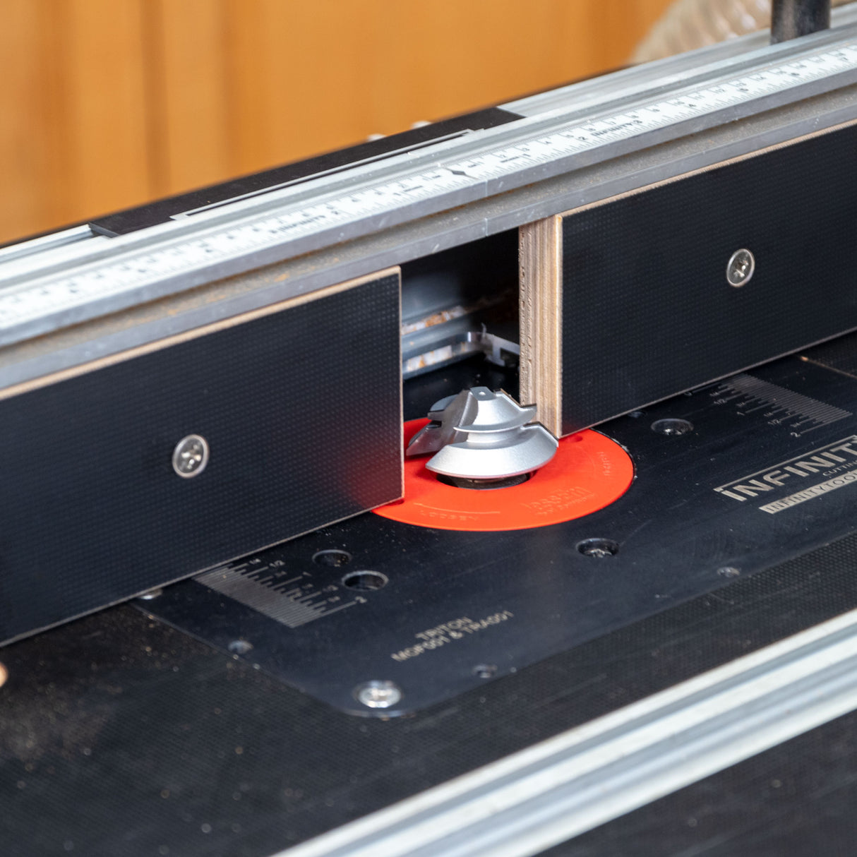 Infinity Tools Router Table Extension Fence Faces, Pair