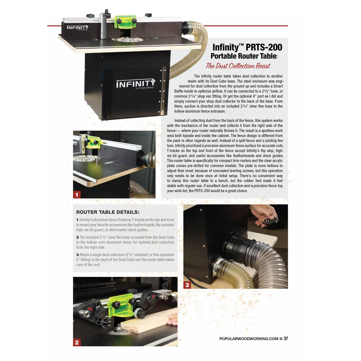 Infinity Tools Portable Router Table System