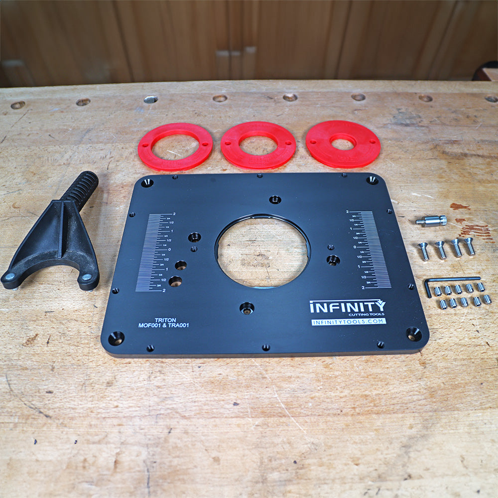 Infinity Tools Router Table Insert Plate