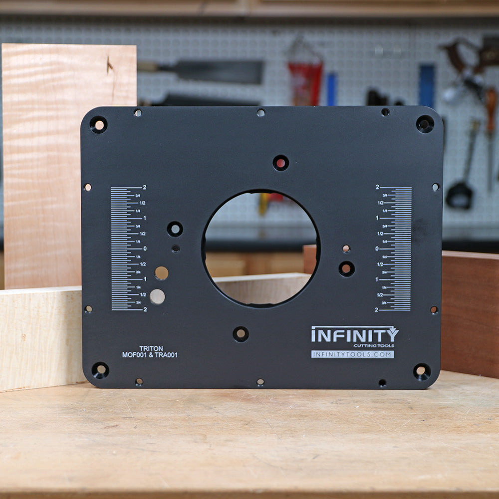 Infinity Tools Router Table Insert Plate