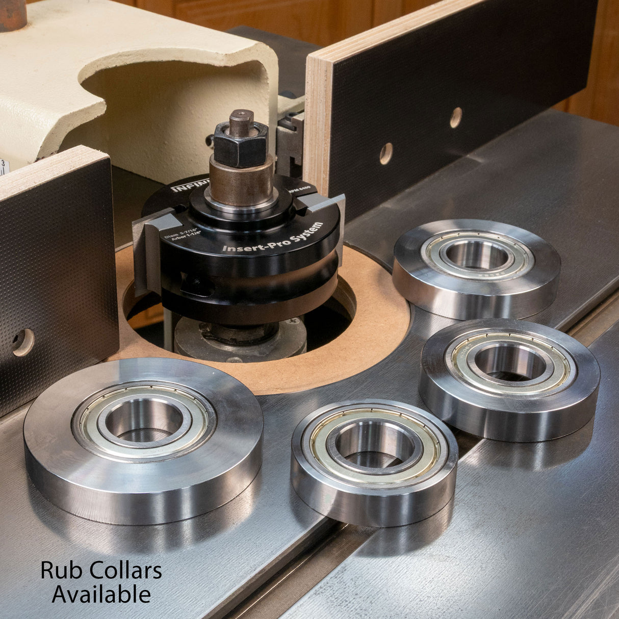 Infinity Tools Insert-Pro 13-Pc. HSS General Purpose Shaper Set, 1-1/4" Bore