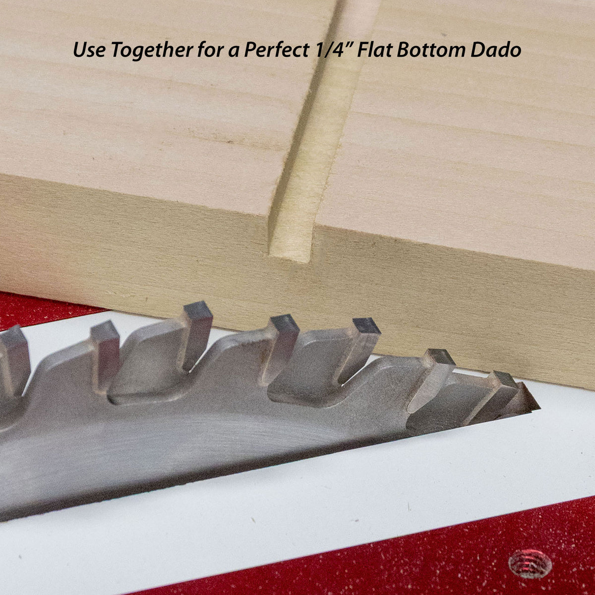 Infinity Tools Flat Top Joinery Blades for Dadonator XL, SDB-825