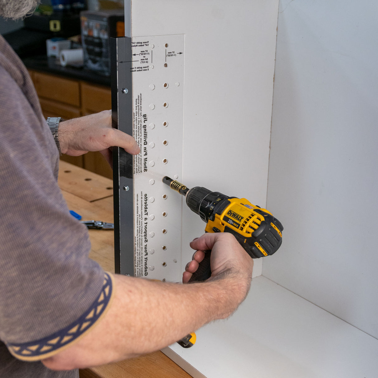 Infinity Tools Shelf Pin Jig