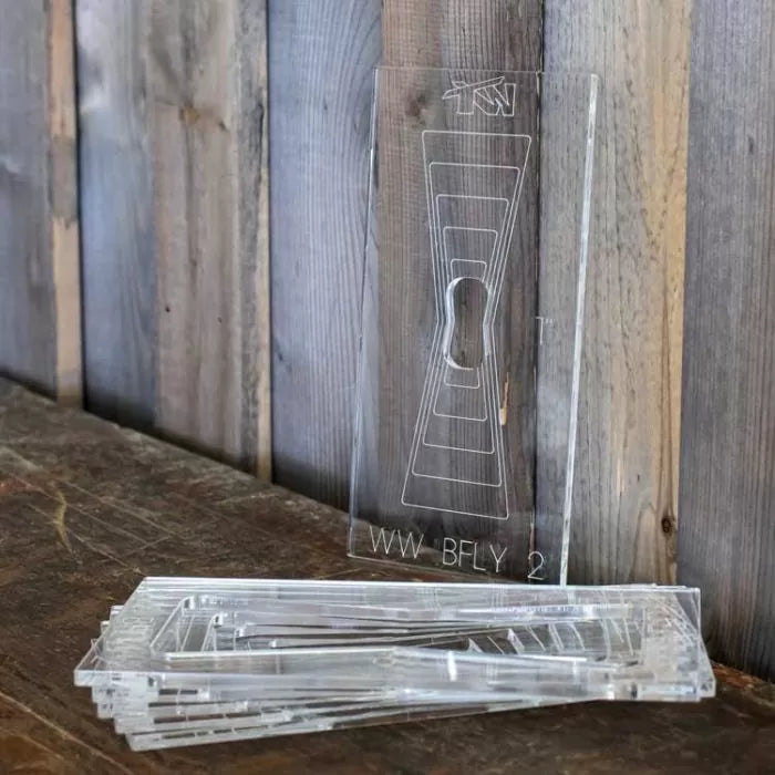 Multi Layer Inlay System - Woodworking Butterfly