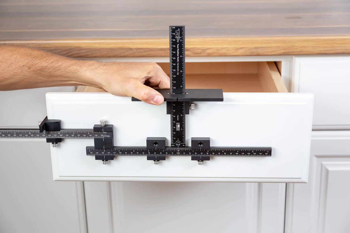 True Position Cabinet Hardware & Shelf Pin Install Jig