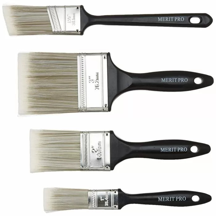 Merit Pro General Purpose 4-Pc. Brush Set