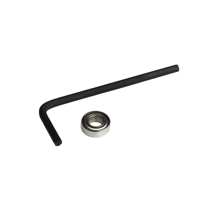 Beading Conversion Kit, with 3/16" x 3/8" bearing, allen key and screw