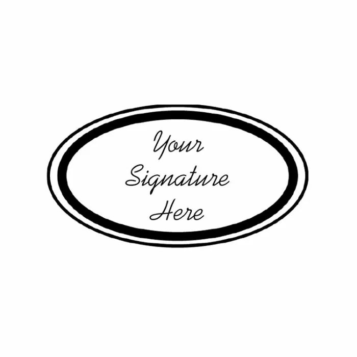 "Oval Signature" Branding Iron-Electric - Signature or Logo