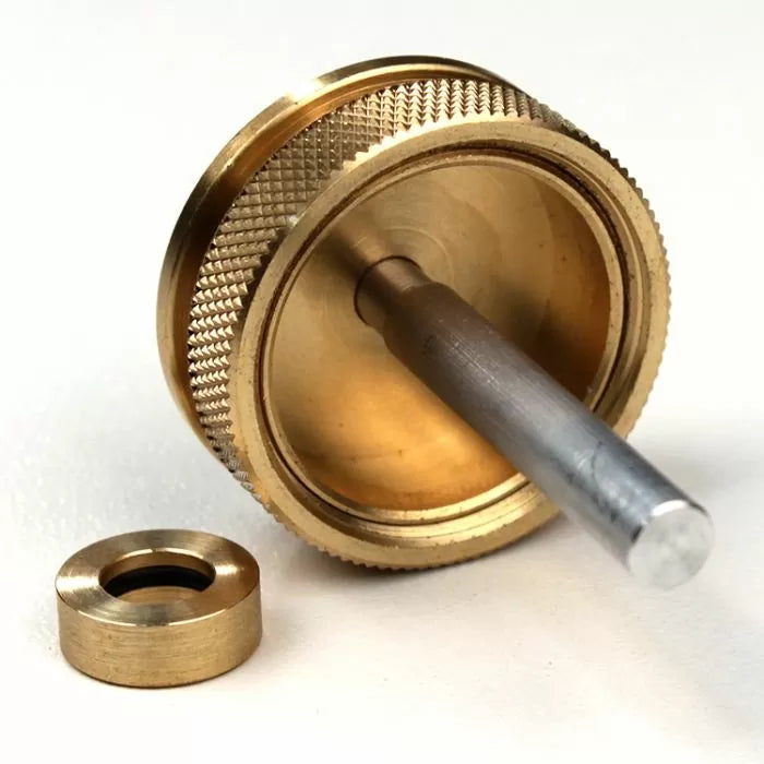 Brass Inlay Kit w/ Spiral Bit & Centering Pin