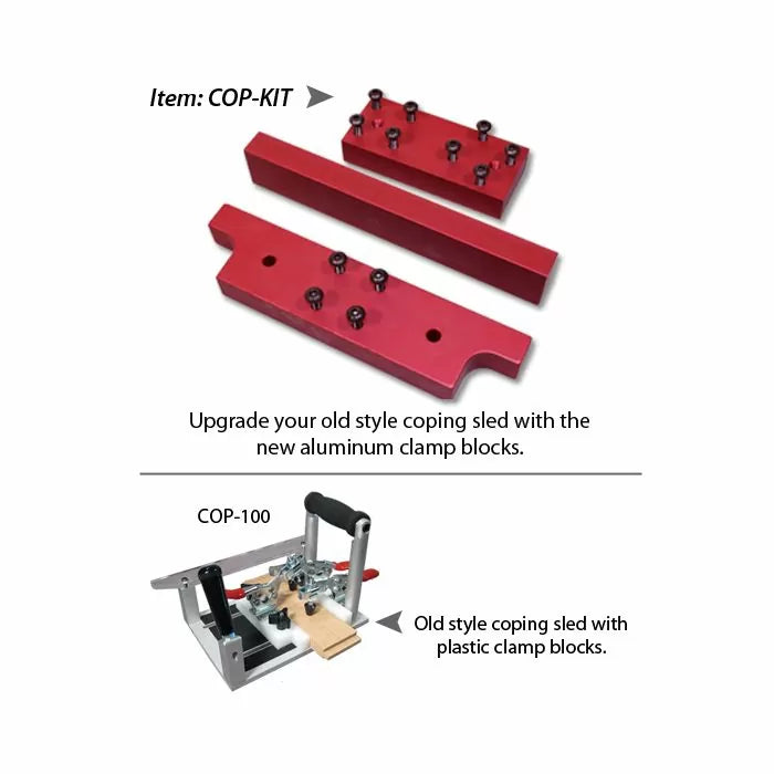 COP-100 Upgrade Kit w/ Aluminum Blocks & Hardware