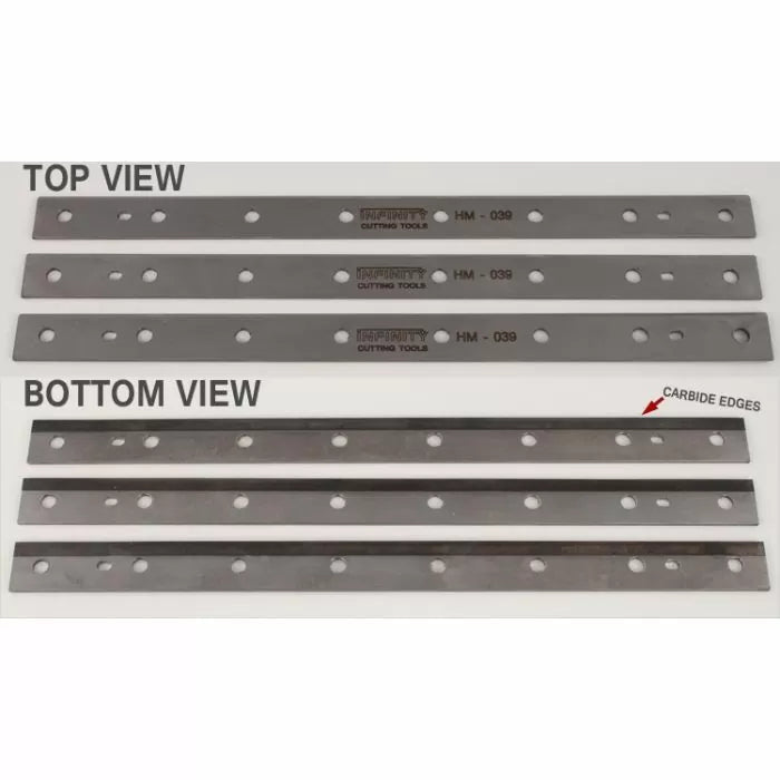 Carbide Tipped Knives For DeWalt 734 Planer, 3-Pc.