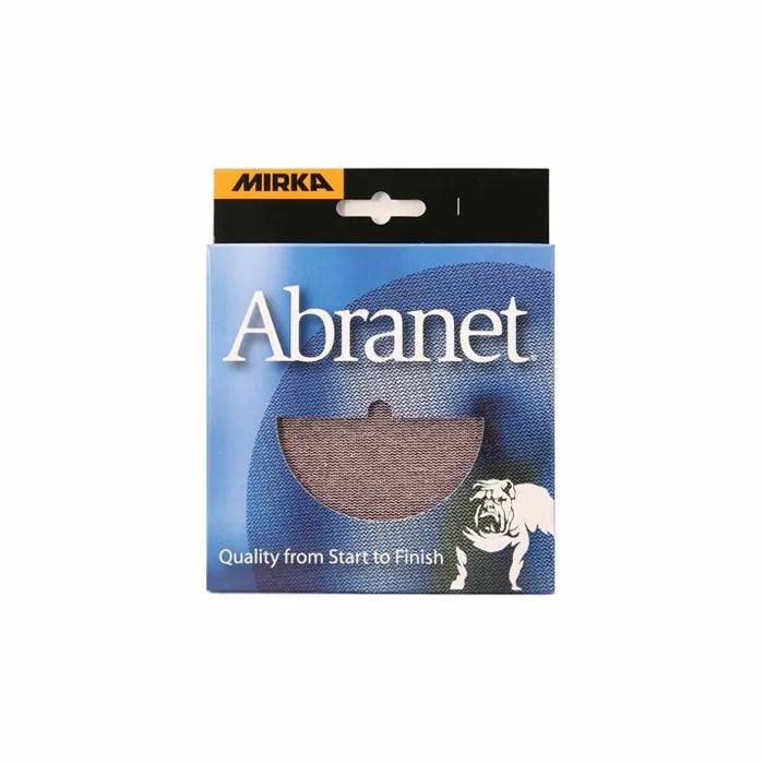 Mirka Abranet 6" Mesh Grip Sanding Disc, 20 Pc. Assorted