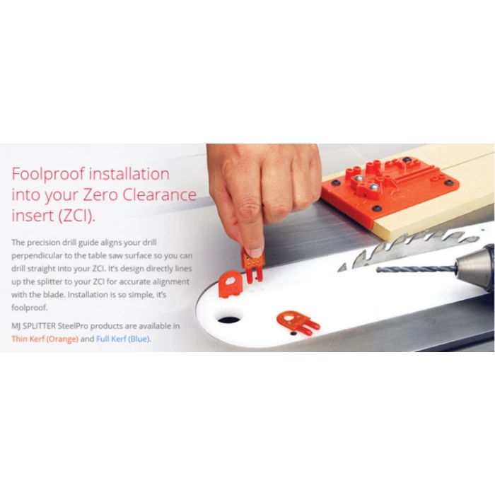 MicroJig SteelPRO Kerf Splitters