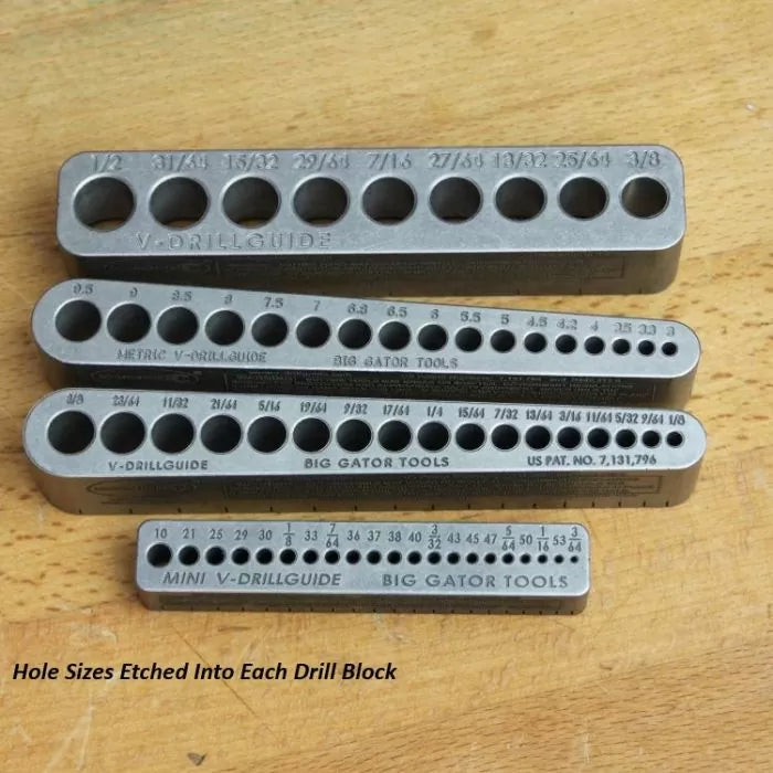 Guías para taladros en V Big Gator