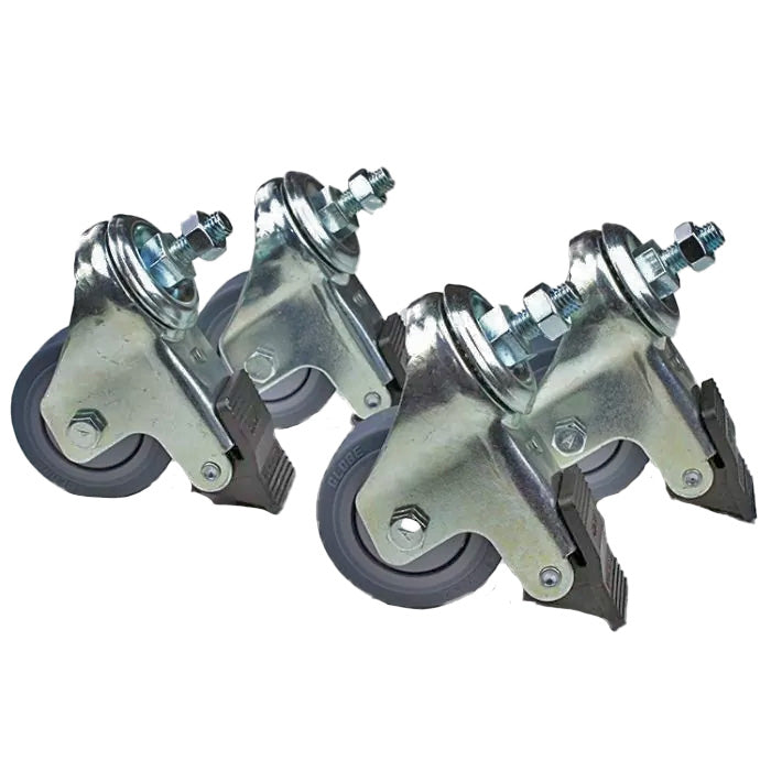 Infinity Tools Heavy-Duty Double-Locking Caster Set, 4-pc.