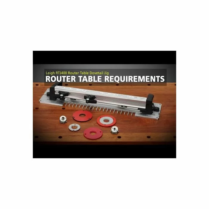 Leigh RTJ400 Router Table Dovetail Jig and Accessories