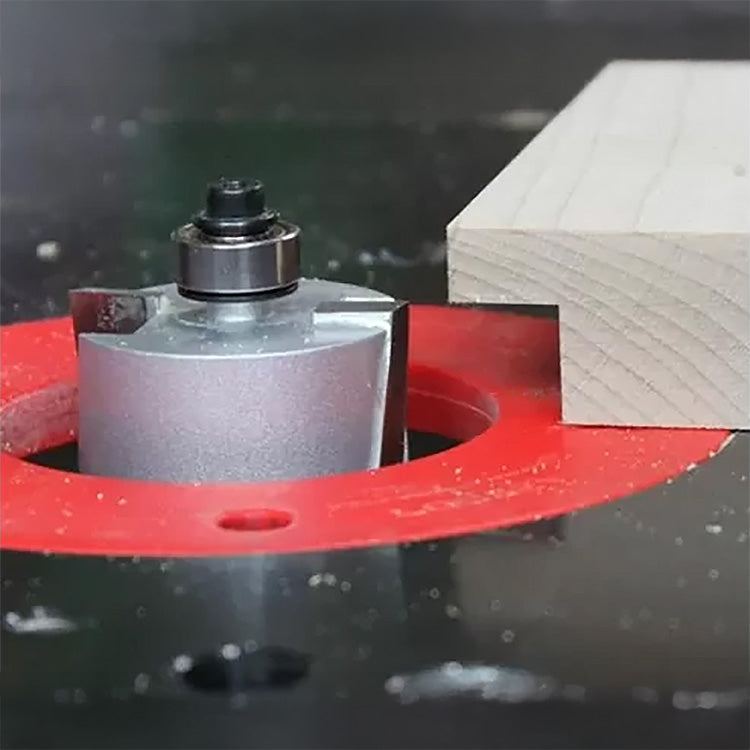 Infinity Tools Mega Rabbet Router Bit Sleeves & Bearings, 1/4" Internal Diameter