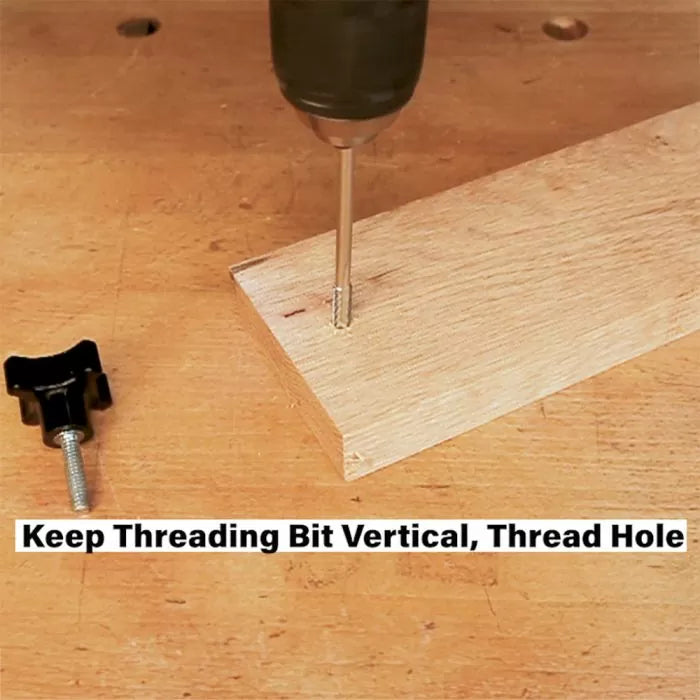 Infinity Tools 9-Pc. Master Wood Tap Set, Includes Both Metric & Imperial Sets