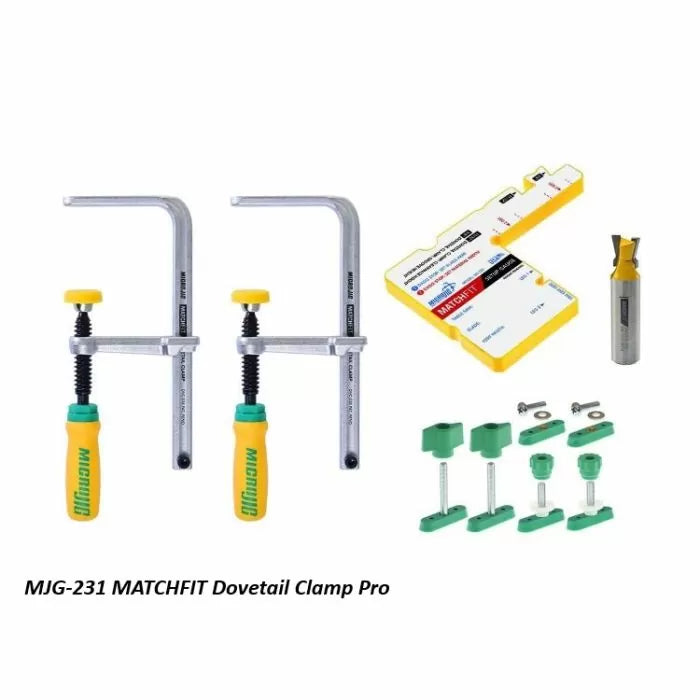 MicroJig MATCHFIT Dovetail Hardware and Clamping Packages