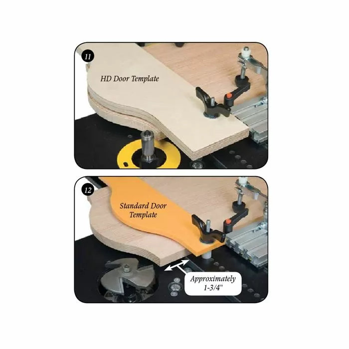 Plantillas para hacer puertas resistentes de Infinity Tools