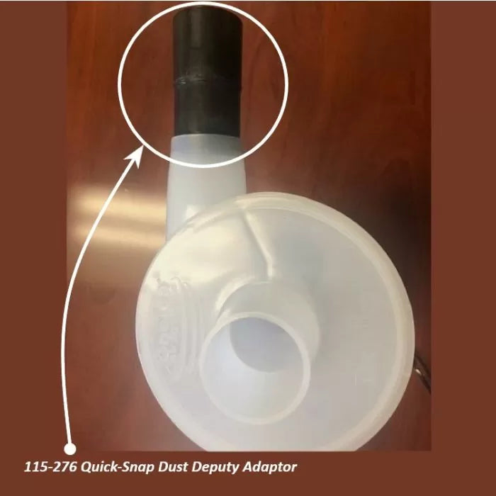 Infinity Tools Quick-Snap Dust Deputy Adaptor Cuff