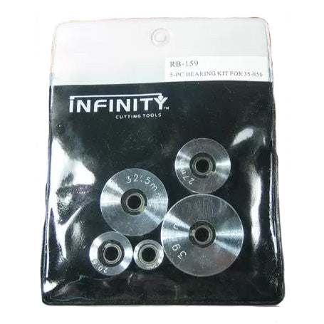 Infinity Tools 5-pc. Router Bit Bearing Kit, 3/16" I.D.