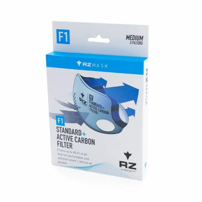RZMask M2 Nylon Air Filtration Mask Replacement Filters, 3-pc.