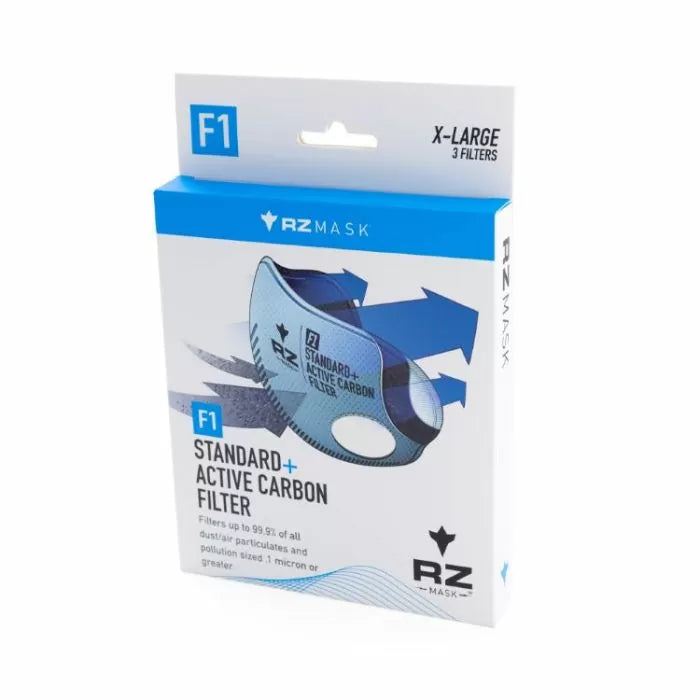 RZMask M2 Nylon Air Filtration Mask Replacement Filters, 3-pc.