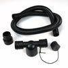 Is the 60” hose flexible enough for handheld routers and tight bends? What’s the smallest bend it can handle?